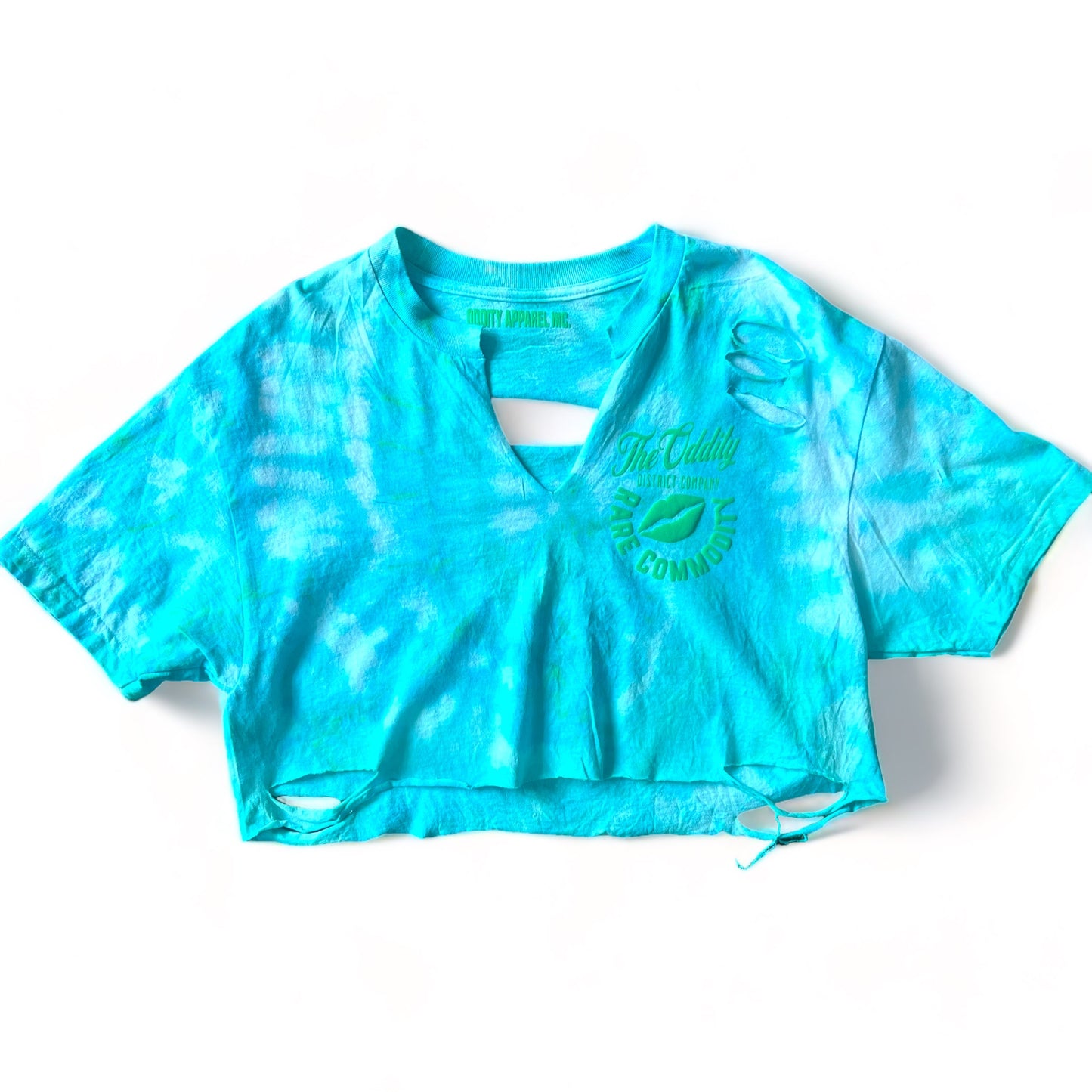 ODCO Crop Top Every Blue/neon green