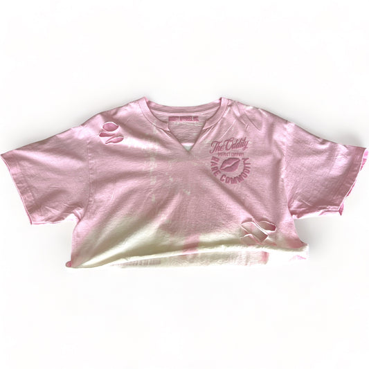 ODCO Crop Top Pink on Pink