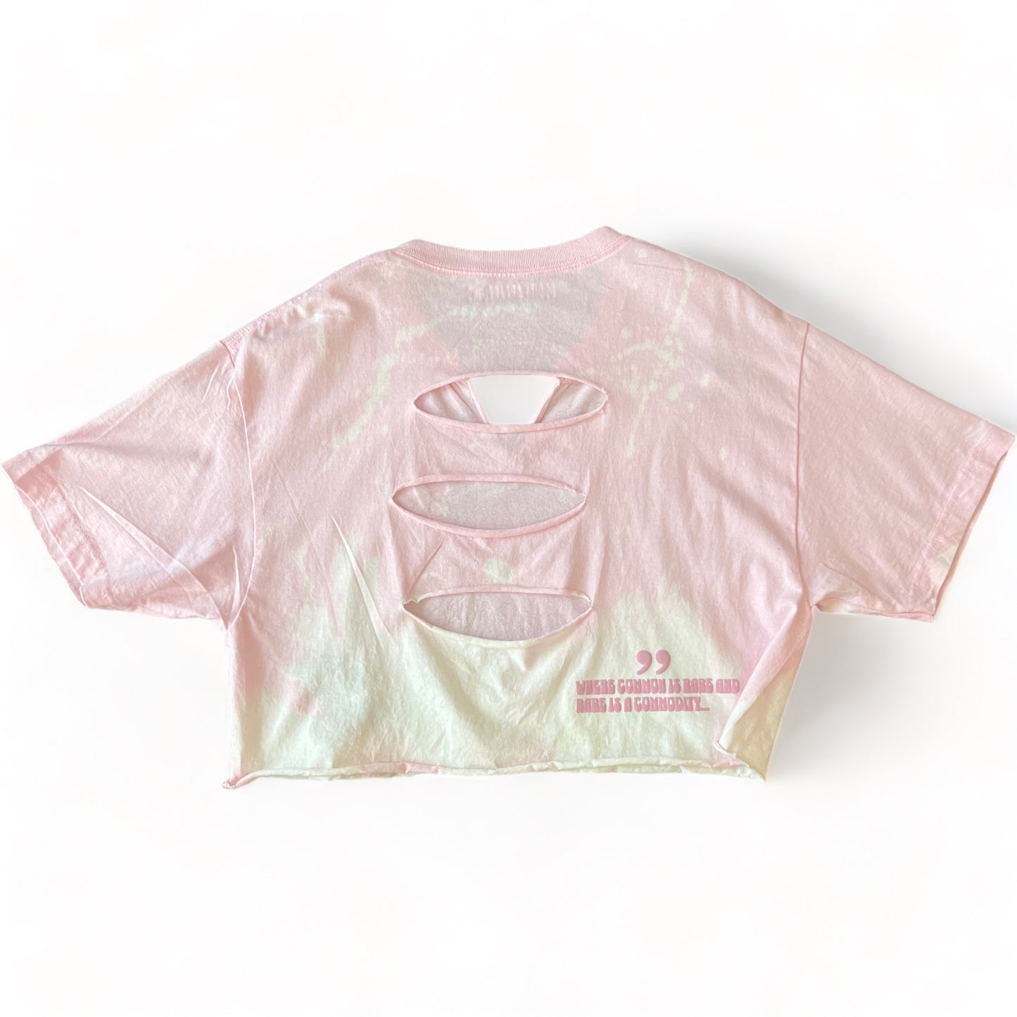 ODCO Crop Top Pink on Pink