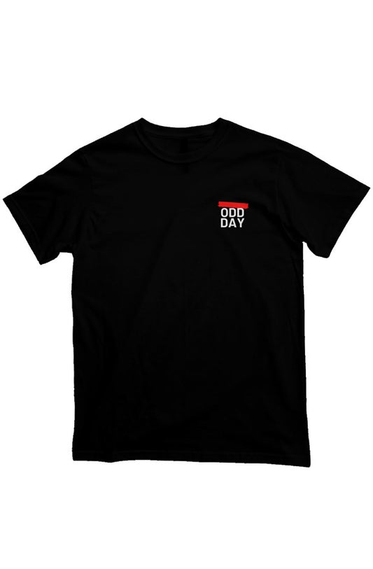 Odd Day Black T Shirt